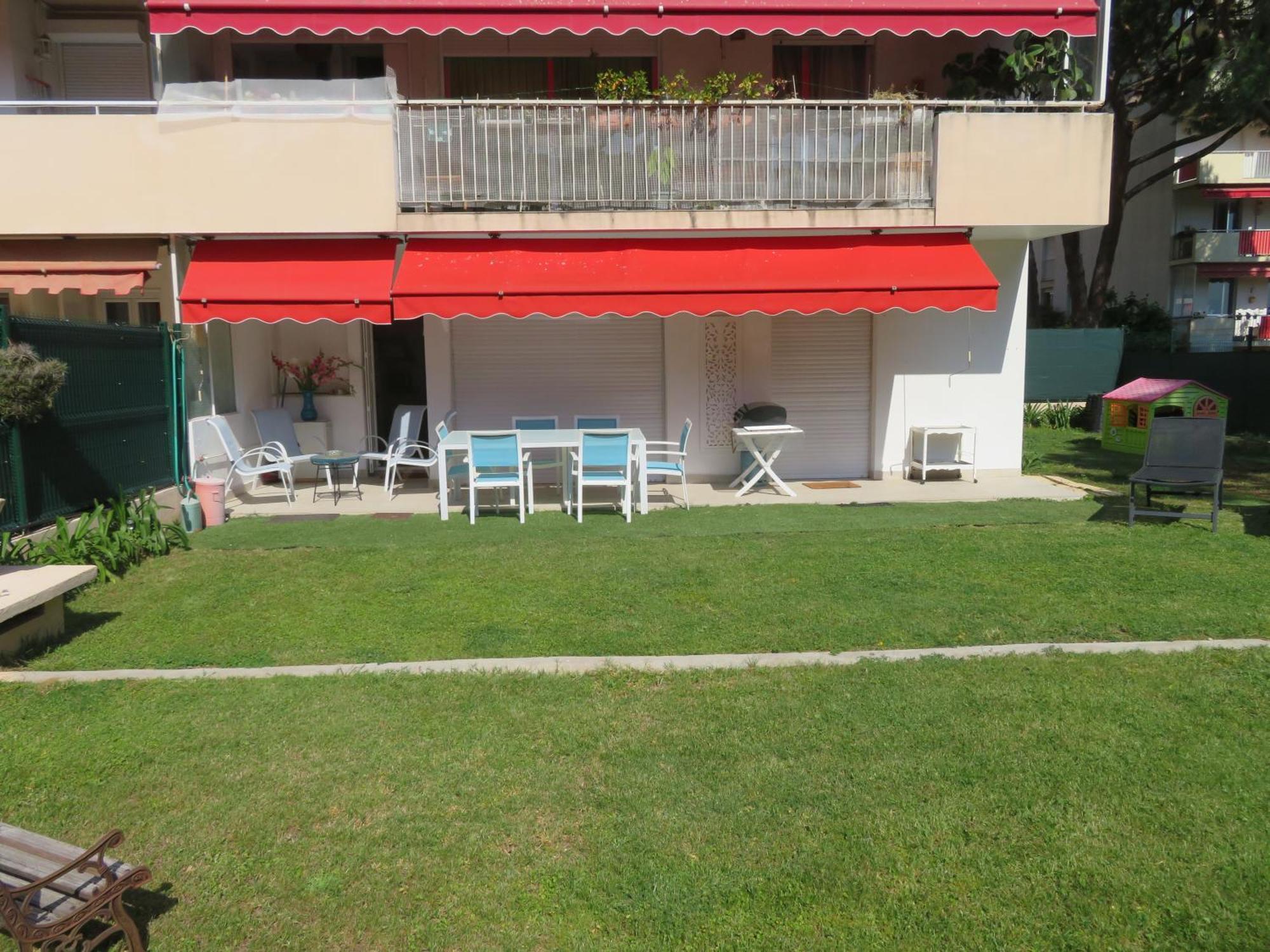 Superbe Rez De Jardin Dans Residence Au Calme Ницца Экстерьер фото